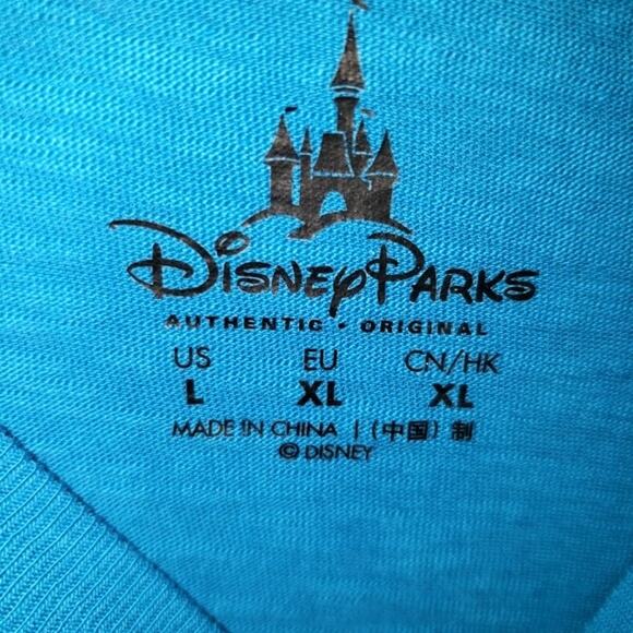 DISNEY PARKS morning vibes large tee-shirt EUC - Picture 3 of 3